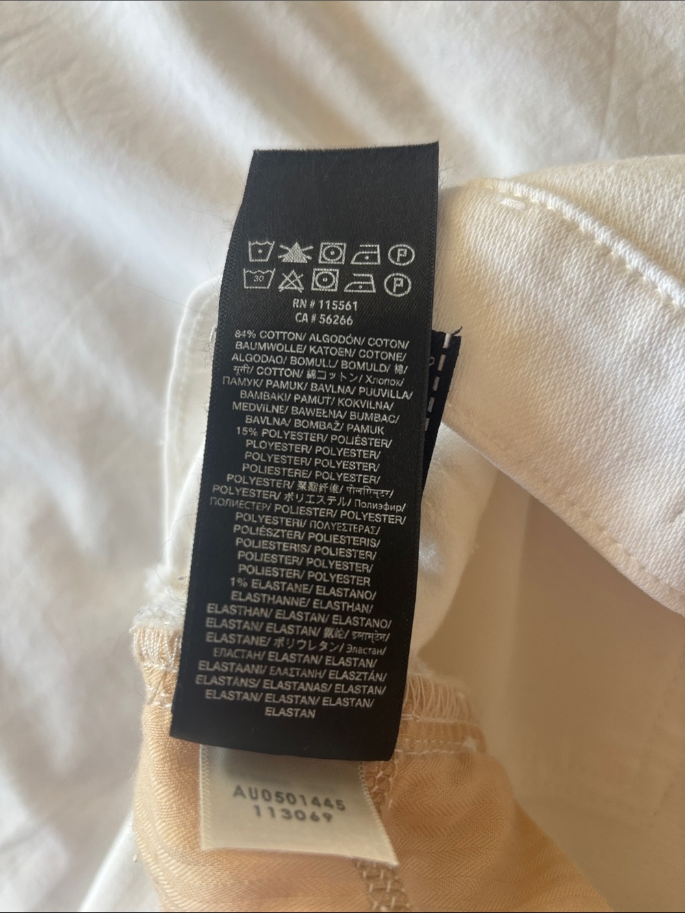 7 For All Mankind Josefina Jeans, White, 29 - Picture 8 of 9